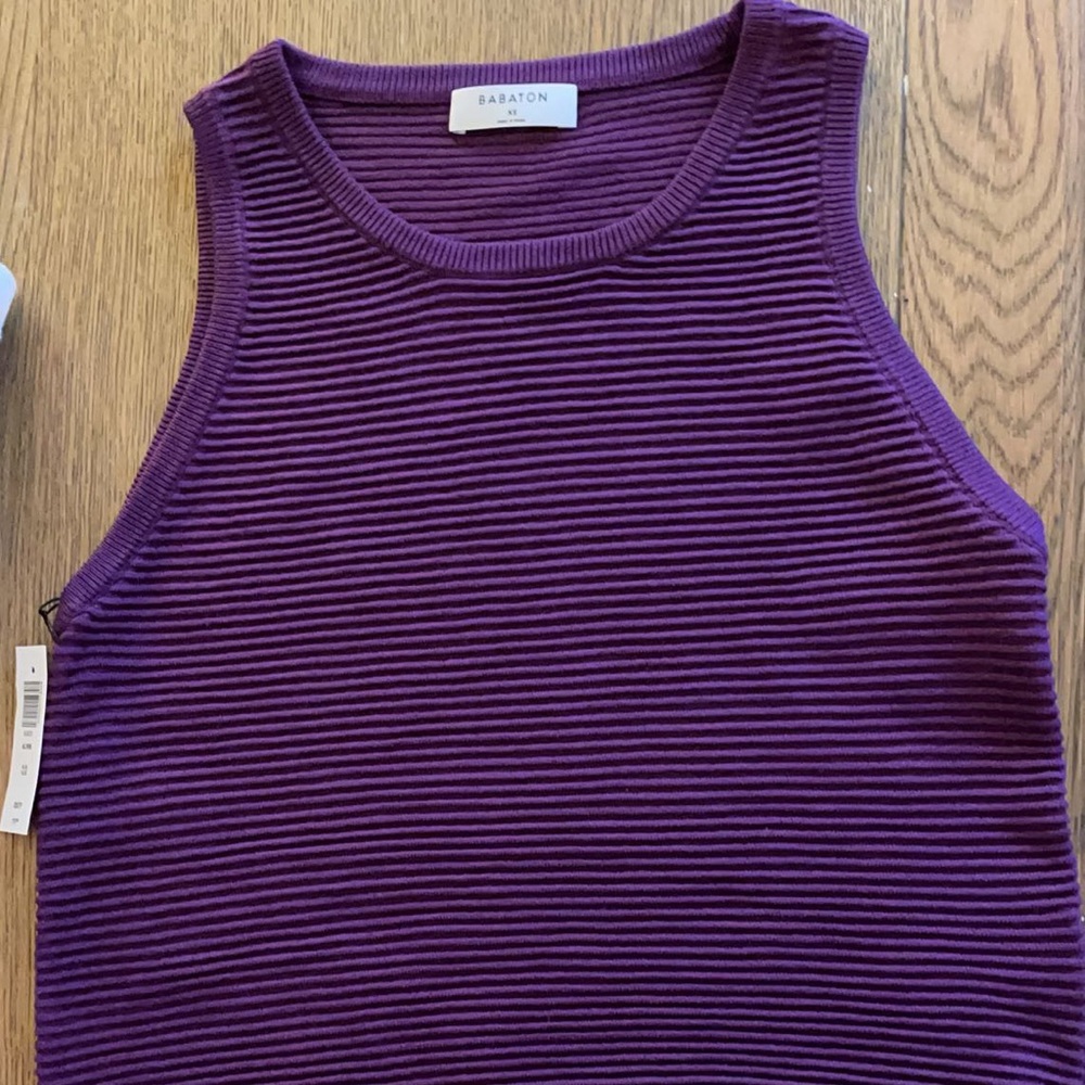 BRAND-NEW BABATON women’s purple sleeveless top!